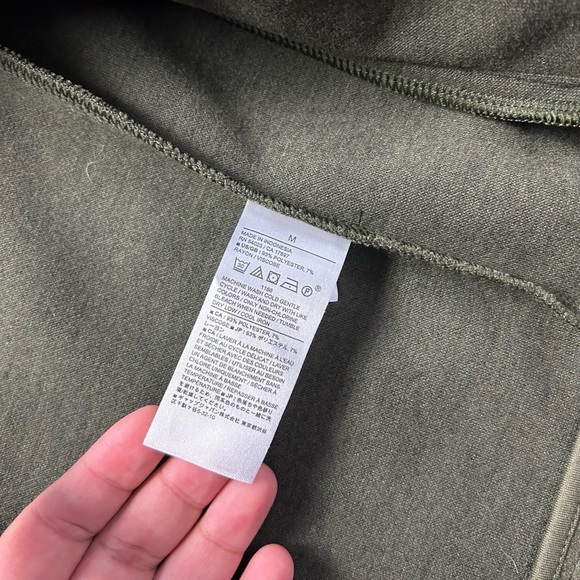 NWT Banana Republic Olive Melton Jacket M - Picture 7 of 7